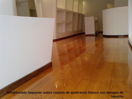 Entablonado de quebracho